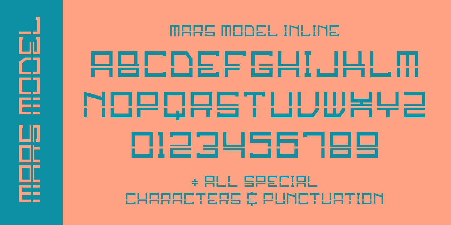 Example font Mars Model #6